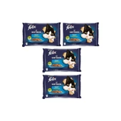 Multipack Somonlu ve Ton Balıklı Yetişkin Kedi Yaş Maması 4X85GR  x 4 Adet - 1
