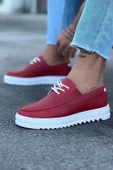 Terzi Bey Tb506 Kırmızı Erkek Saraclı Casual Ayakkabı thumbnail 1