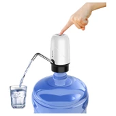 Silver Crest Usb Şarj Edilebilir Pilli Su Pompa Seti Şarjlı Damacana Su Pompası thumbnail 1