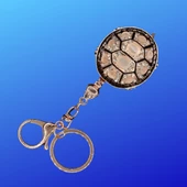 Kristal Taşlı Siyah Kaplumbağa Anahtarlık No.3 thumbnail 4