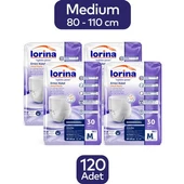 Lorina Emici Külot Orta Boy M 30'lu 4 Adet Hasta Bezi 120 Adet - 1