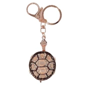 Kristal Taşlı Siyah Kaplumbağa Anahtarlık No.3 thumbnail 1