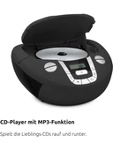 Technisat Viola Cd-1 Bluetooth Taşınabilir Stereo CD Çalar SİYAH thumbnail 5