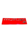 Fıat Egea Multijet 2 Bagaj Yazısı (122mm-25mm) - 1