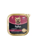 Reflex Plus Biftekli Sos içinde Et Parçacıklı Küçük Irk Köpek için Yaş Mama 85 Gr - 1
