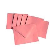 Küçük Zarf Kartvizit 7X9 Pembe - 20 adet - 1