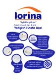 LORİNA BELBANTLI EKSTRA BÜYÜK BOY XLARGE HASTA BEZİ 120 ADET - 2