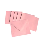 Küçük Zarf Kartvizit 7X9 Açık Pembe - 20 adet - 1