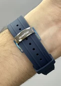 Quantum Lacivert Silikon Kordon Fonksiyonlu Erkek Kol Saati thumbnail 5