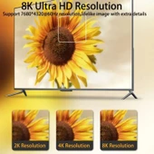 PrimeX PX-3735 1.4V 8K Display Port Dişi Dişi Adaptör, Display to Display Ara Adaptör, 8K Display Uzatma - 4