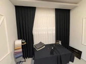 NİVEMESHOME SİYAH 140X220 KETEN MASA ÖRTÜSÜ - 4