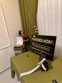 NİVEMESHOME YEŞİL 140X220 KETEN MASA ÖRTÜSÜ - 3