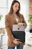 10-11" İnç Şık iPad Air Pro & Matepad & Galaxy Siyah Tablet Kılıfı - 1