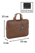 13.3-14" inç Taba El ve Omuz Laptop Evrak Çantası - 2