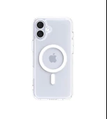 iPhone 16 Kılıf Crystal MagSafe Özellikli Şeffaf - 1