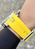 Quantum Sarı Silikon Kordon Erkek Kol Saati thumbnail 3