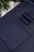 Lüx Macbook Air Pro 13-14 İnç Ofis Organizer Lacivert Evrak & Laptop & Tablet Çantası - 4