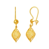 Yaşam Çiçeği Sallantılı 22 Ayar Küpe thumbnail 1