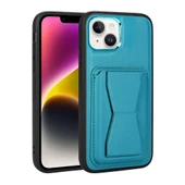 iPhone 14 Plus Kılıf Kartlıklı Standlı ​Pu Deri Memo Kapak thumbnail 10