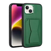 iPhone 14 Plus Kılıf Kartlıklı Standlı ​Pu Deri Memo Kapak thumbnail 5