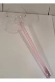 Borosilikat Isıya Dayanıklı Cam Dekoratif Servis Kepçesi - 2