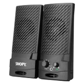 SNOPY SN-510 1+1 USB Siyah Hoparlör - 1