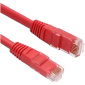 ODS 5m CAT6 Utp LSZH Saf Bakır Kırmızı Patch Kablo - 1