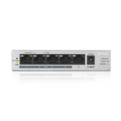 ZyXEL 5port 60w 4port PoE GS-1005HP GIGABIT Yönetilemez Switch Desktop thumbnail 1