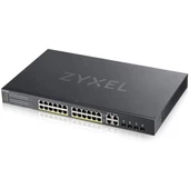 Zyxel Gs1920-24Hp V2 24P 100/1000 + 4Xdualsfp L2 Yönetilebilir Hybrıd Nebulaflex Poe Swıtch 375 Watt - 3