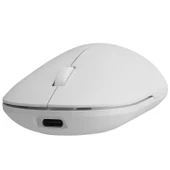 EVEREST Kablosuz 1600dpi Sessiz Beyaz Mouse Şarj Edilebilir SMW-399 thumbnail 4