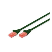 DIGITUS 0.25m CAT6 Utp DK-1617-0025/G Yeşil Patch Kablo (10'lu Paket) - 1