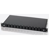 Erat 1U 19" 12 Port Sc Dx Rack Tipi Dublex Patch Panel - 1