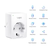 TP-LINK TAPO P110 Mini Akıllı Wi-Fi Priz, Enerji İzleme 4-lü paket - 1