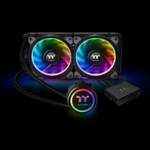 THERMALTAKE 240MM FLOE RIING CL-W157-PL12SW-A ARGB SIVI SOĞUTMALI İŞLEMCİ FANI thumbnail 3