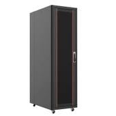 AGER 32U 600x1000mm Dikili Tip Siyah Kabinet Vega AG-VB32U6010S1 Cam Kapak - 2