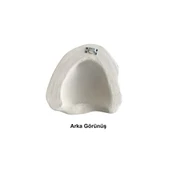 Fiberglass Duvar Apliği E14 Duylu  - 30x35 cm, Traverten Görünümlü Beton Grisi - 2