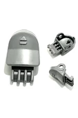 Bosch BCS612KA2 Unlimited Şarjı Süpürge Uyumlu 5 Adet Hazne Bağlantı Mandalı - 2
