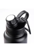 TANTİTONİ SİYAH 2 KAPAKLI ÇİFT KATMANLI TERMOS 1L thumbnail 2