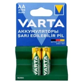 VARTA NI-MH 1.2 VOLT - 2700 MAH HR6 AA ŞARJLI 2Lİ KALEM PİL - 1