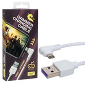 POWERWAY GM3 USB 3.1 AMPER ÖRGÜLÜ IPHONE GAMING OYUNCU KABLOSU - 1