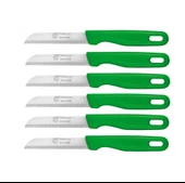 GGS Solingen 6'lı Meyve Bıçağı Delikli Yeşil - 1