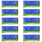 Naksan Takviyeli Kalın Baskılı Beyaz Çanta Poşet Torba - 40x50 Cm. - 50 Adetlik 10 Paket - 1