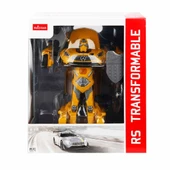 Mercedes Benz AMG GT3 Dönüşebilen Uzaktan Kumandalı Sesli ve Işıklı Araba 10643 Sarı thumbnail 2