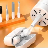 21 in 1 Şarjlı Süpürge Airpods Kılıf Klavye Kulaklık Elektronik Cihaz Temizleme Kiti - 7