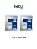 Rebul Sport EDT 50 ml + Deodorant Sprey 150 ml Erkek Parfüm Seti, 2 Adet - 1