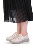 Kuum London K108950 Bej Exclusıve Kadın Kışlık Casual Ayakkabı - 2
