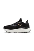 Puma Softride Mayve Loapard Wns 310162 01 Kadın Koşu ve Yürüyüş Ayakkabısı Siyah-Altın 36-40 - 4