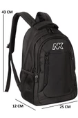 NK Siyah Okul Sırt Çantası-9005-01 - 1