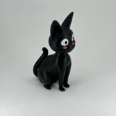 Jiji & Lily Kendi Biblonu Kendin Boya Seti - 3 Boyutlu Sevimli Biblolar + 5 Akrilik Boya ve Fırça Seti - 3