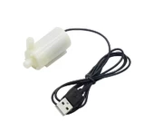 Usb Girişli Mini Yatay Dalgıç Su Pompası DC 2.5V-6V 120L/H - 1